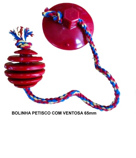 BOLA PETISCO COM VENTOSA 2D
