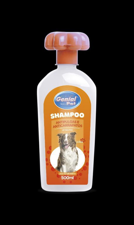 GENIAL PET SHAMPOO ANTI PULGAS 500ML