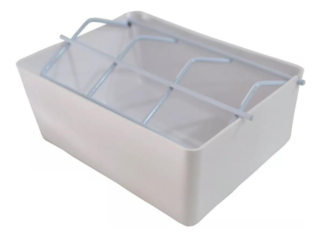 COMEDOURO COM GRADE CALOPSITA