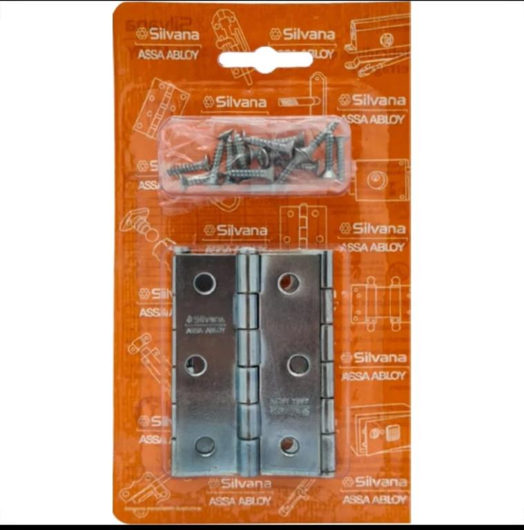 DOBRADICA 850 X 3. 1/2" ZINC - CARTELA C/3
