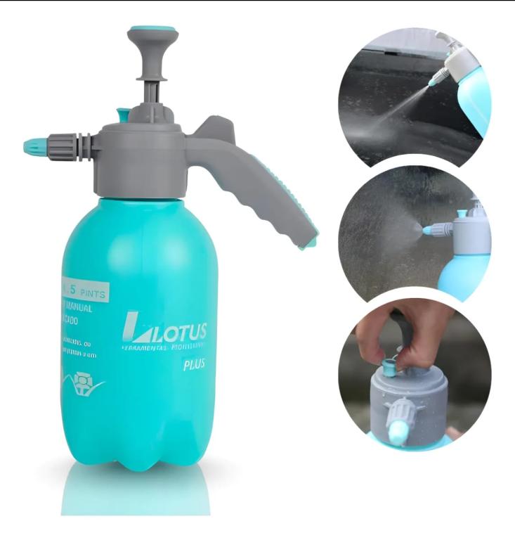 PULVERIZADOR MANUAL 2000ML SUPER REFORCADO