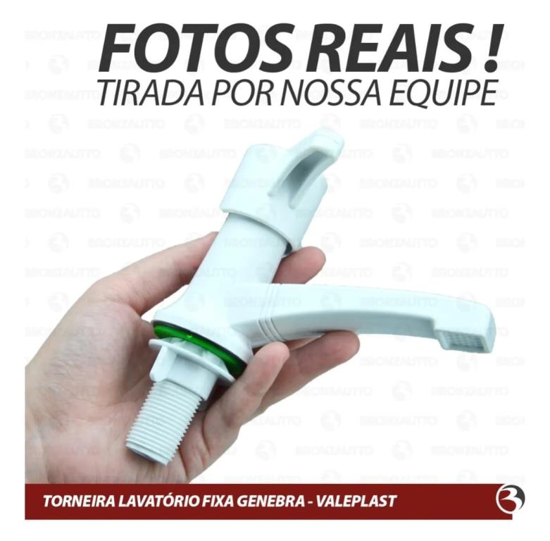 TORN LAVATORIO FIXA GENEBRA 1/4V BRANCA