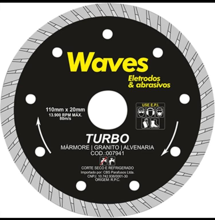 DISCO DIAMANTADO TURBO 110MM