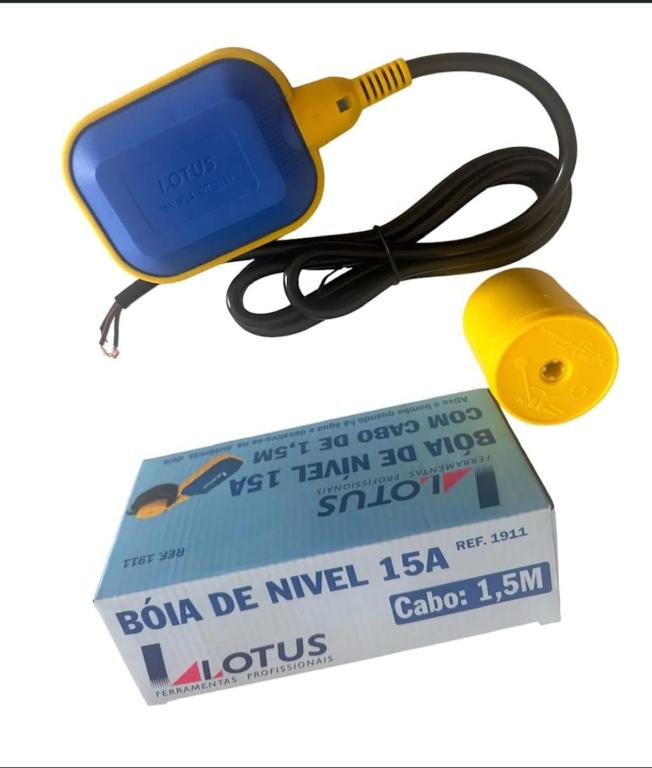 BOIA DE NIVEL C CABO 1,5M X 15A