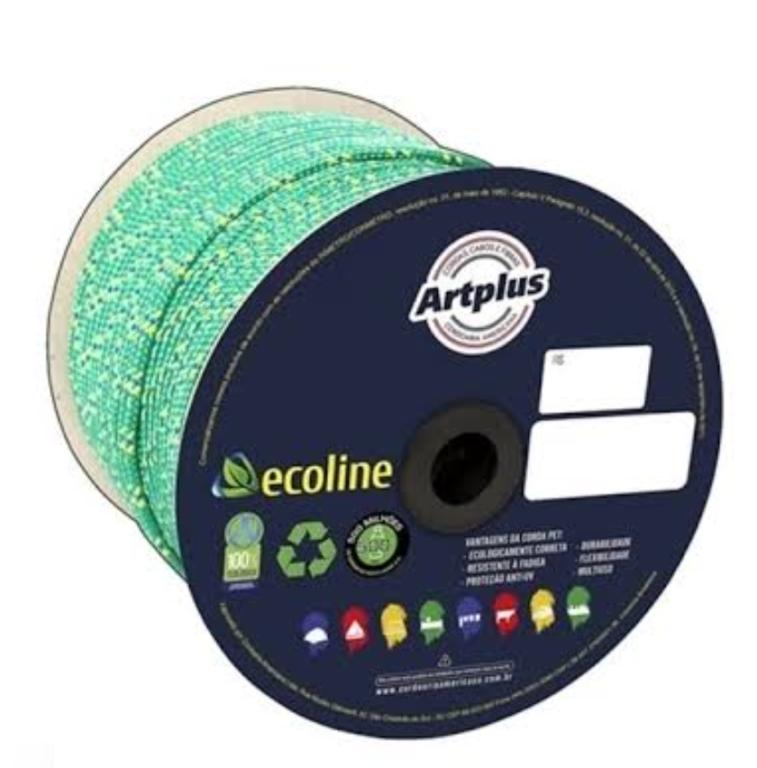 CORDA ECOLINE (CARRETEL) VERDE 14MM