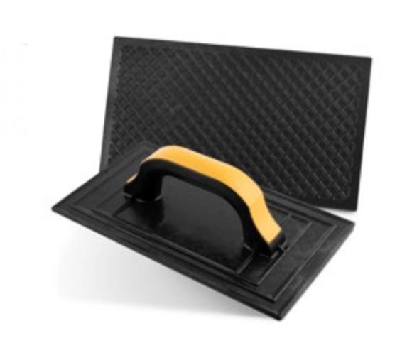 DESEMPENADEIRA S/ESPUMA (ESTRIADA) 17X30CM