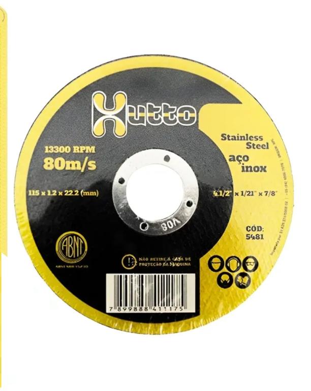 DISCO CORTE INOX 7"