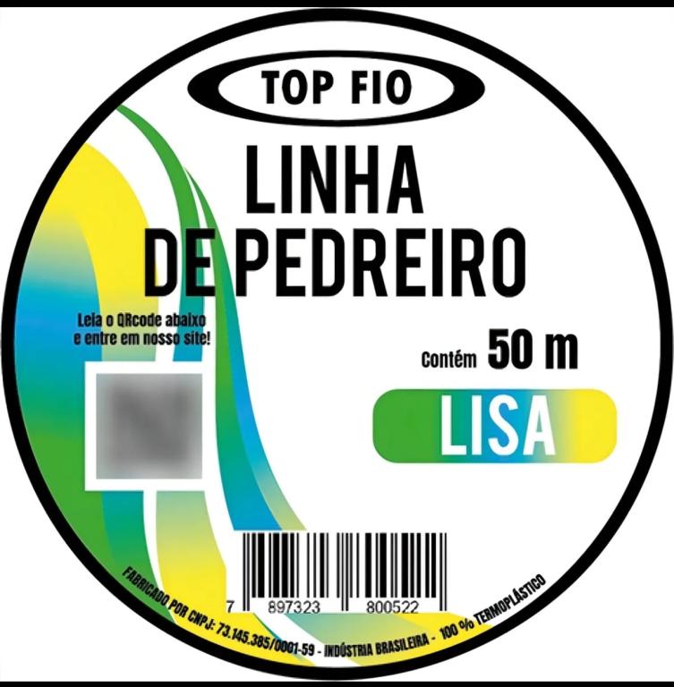 LINHA DE PEDREIRO PREMIUM 50MTS (EMB C/12)