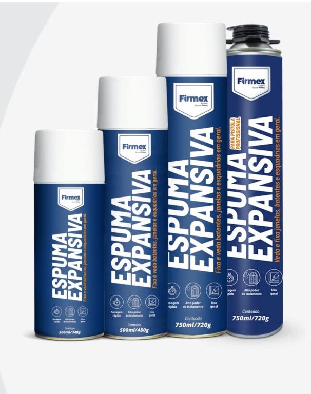 ESPUMA ESPANSIVA 500ML/340GR PROFISSIONAL