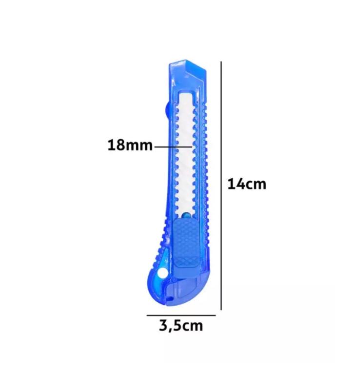 ESTILETE MULTIUSO 18MM 01 LAMINA