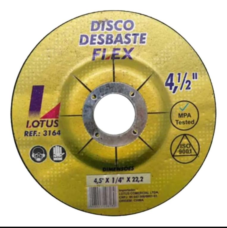 DISCO DESBASTE 4,5 X 1/4 X 22,2MM