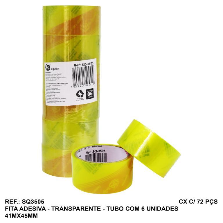 FITA ADESIVA DE EMPACOTAMENTO 45MMX45MTS