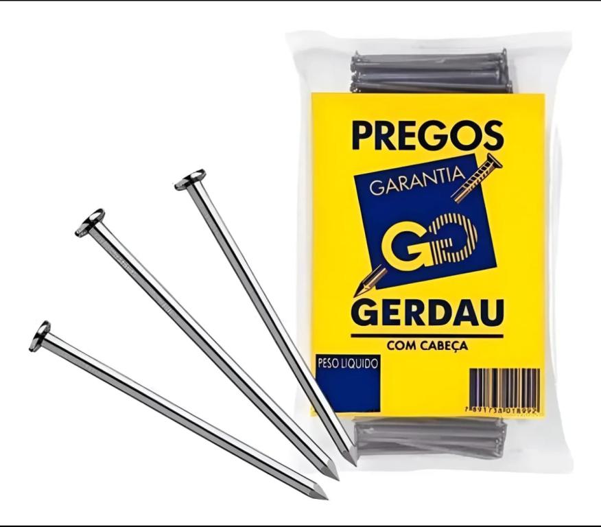 PREGO S CABECA 10X9 = 3/4X17 (EMB.C/10)