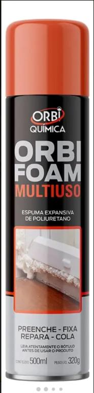 ESPUMA EXPANSIVA MULTIUSO 280G X 460ML (EMB. C/12)