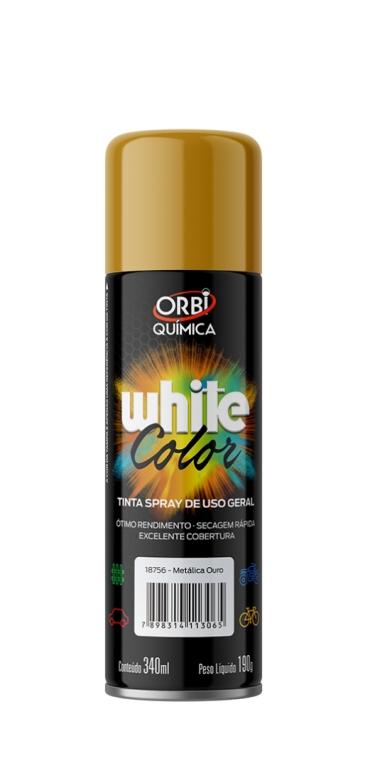 TINTA SPRAY USO GERAL OURO 340ML X 190GR (EMB. C/12)