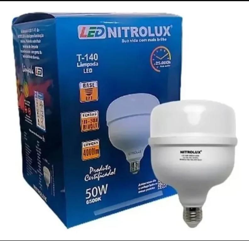 LAMPADA LED BULBO T100 50W 6500K