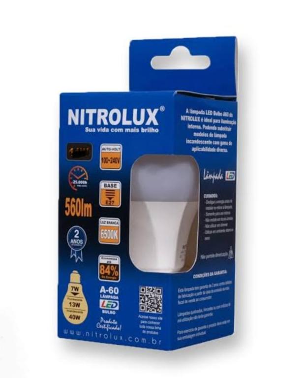 LAMPADA LED BULBO T80 40W 6500K