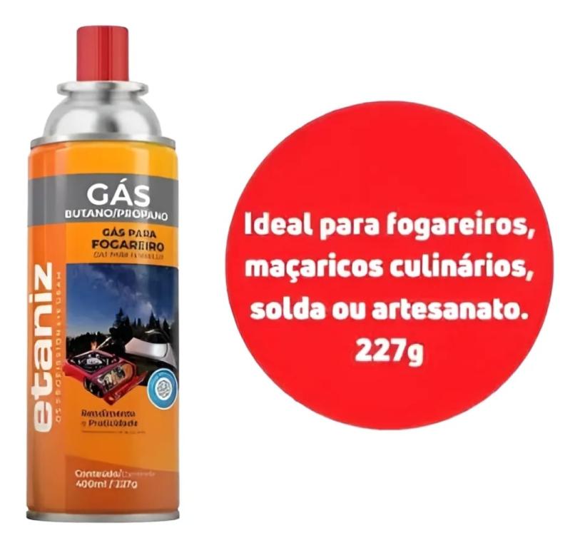 GAS P FOGAREIRO 400ML/227G (EMB. C/6)