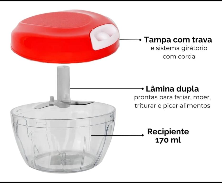 PROCESSADOR DE ALIMENTOS 170ML