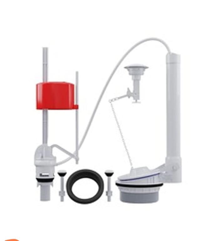 KIT P/ CX ACOP UNIV ACION SUPERIOR BRANCO AJUSTAVEL