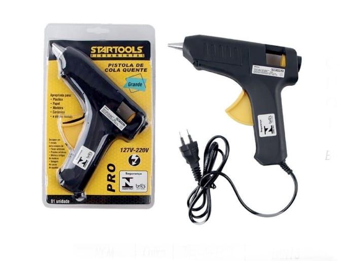 PISTOLA COLA QUENTE GRANDE 15W BIVOLT