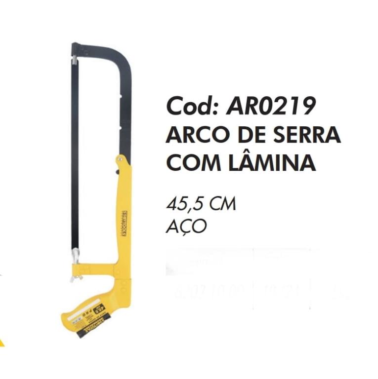 ARCO SERRA REGULAGEM C LAMINA
