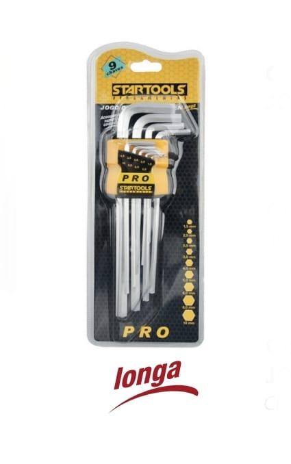 CHAVE ALLEN LONGA C/9PCS