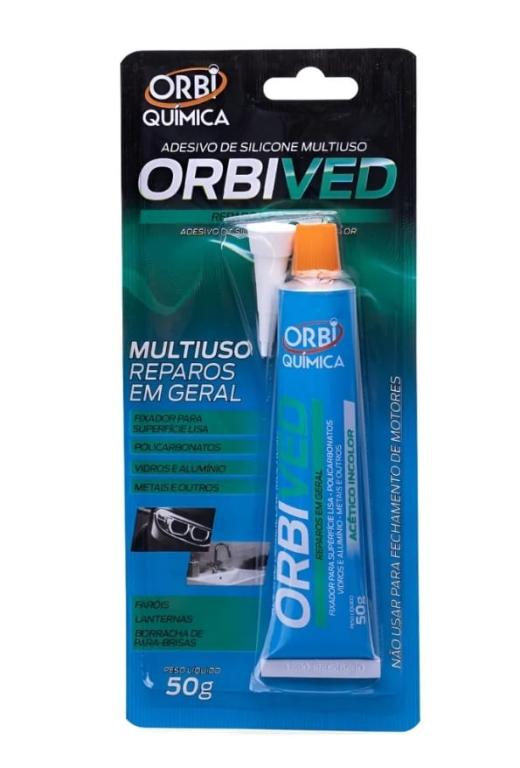 SILICONE ACETICO INCOLOR 50GR (EMB. C/12)