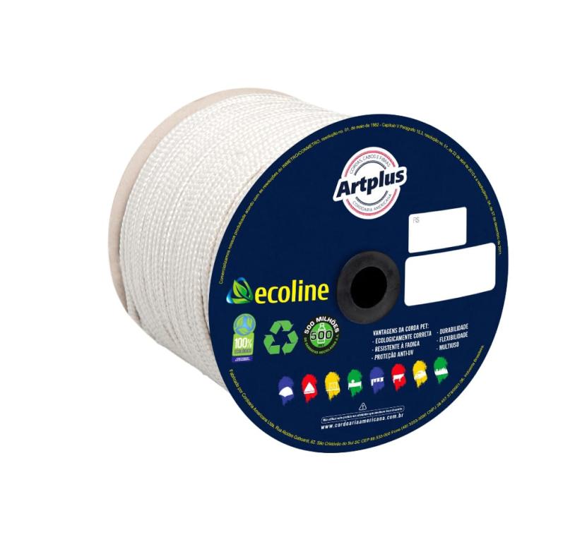 CORDA ECOLINE (CARRETEL) 03MM BRANCA