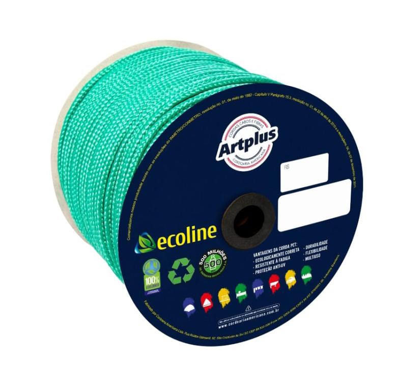 CORDA ECOLINE (CARRETEL) 10MM VERDE