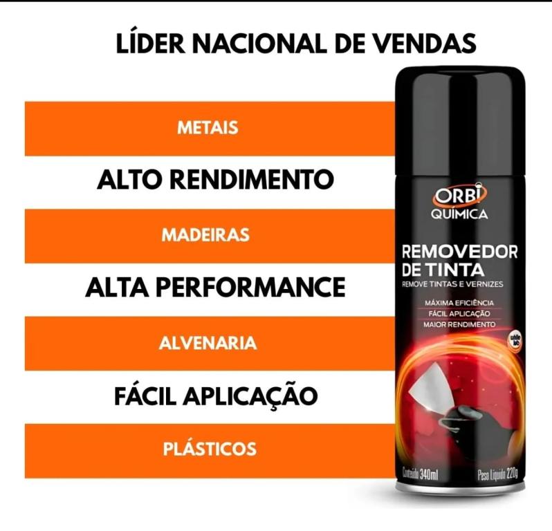 REMOVEDOR DE TINTAS  340ML/190G (EMB. C/12)
