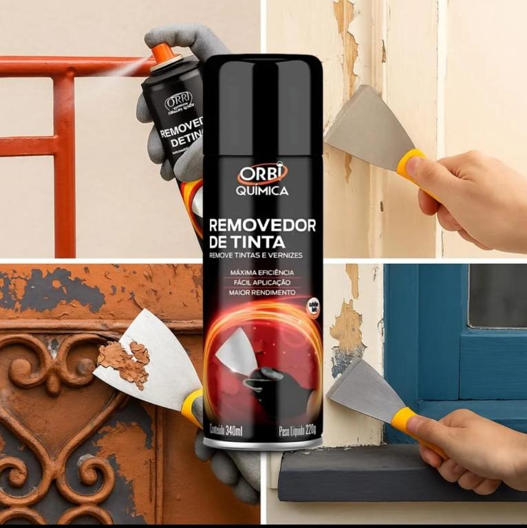 REMOVEDOR DE TINTAS  340ML/190G (EMB. C/12)