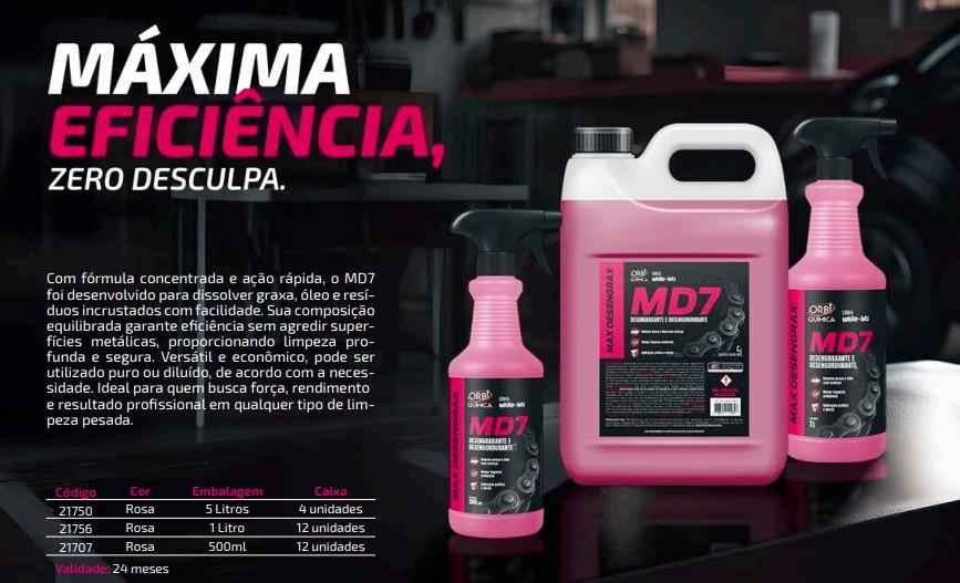 DESENGRAXANTE MULTIUSO MD7 1LT