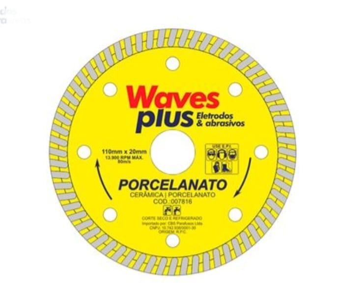 DISCO DIAMANTADO PORCELANATO 110MM