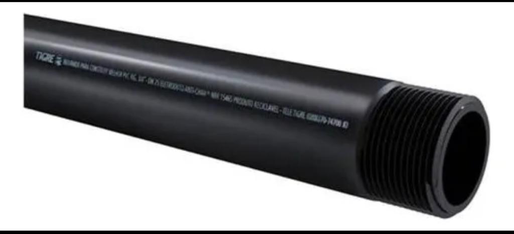 TUBO ELETRODUTO ROSC ANTICHAMA 3/4"