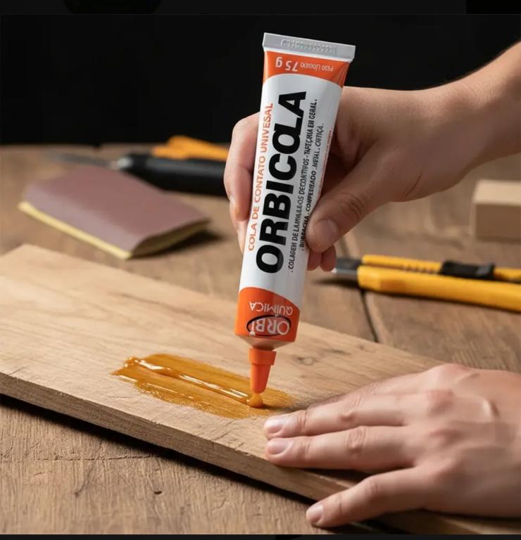 ADESIVO CONTATO - AMBAR 75 - COLMEIA