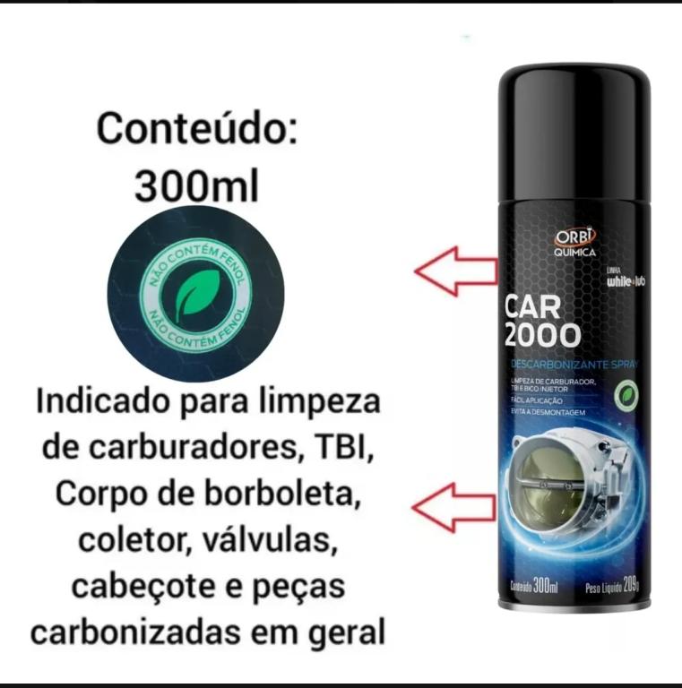 CAR2000 - DESCARBONIZANTE 300ML/209GR
