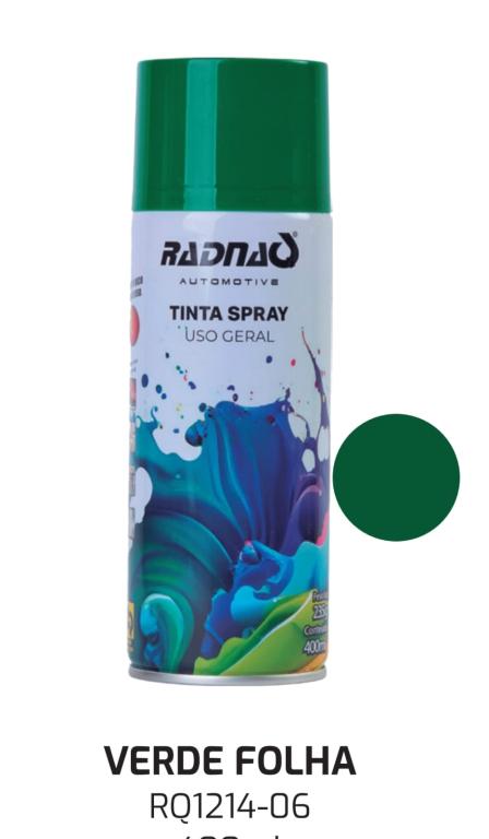 TINTA SPRAY USO GERAL VERDE FOLHA 400ML (EMB. C/6)