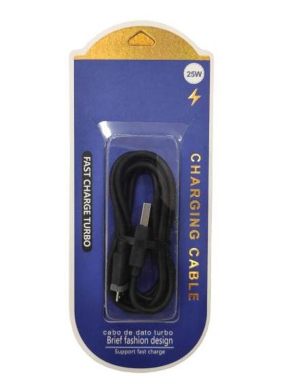 Cabo de Carregamento e Dados Micro USB (V8) 1M