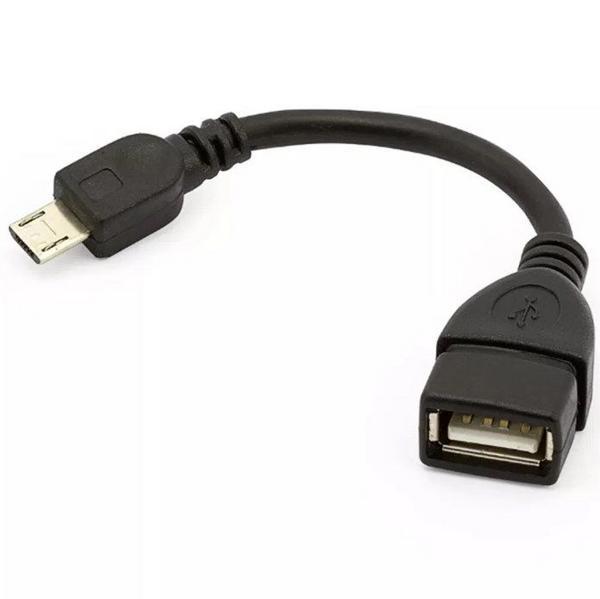 Cabo OTG Micro USB (V8)