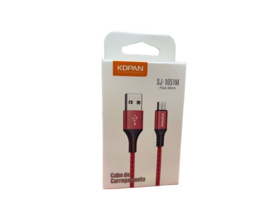 Cabo de Carregamento e Dados Micro USB (V8)