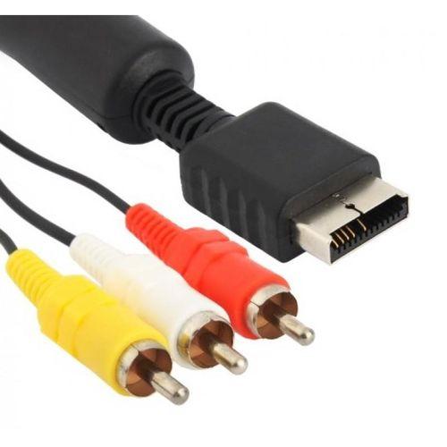 Cabo de Audio e Video Playstation 2 e 3