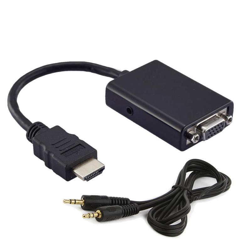 Cabo Conversor HDMI P/ VGA