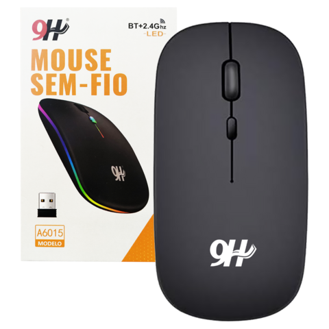 Mouse Sem Fio Bateria Interna