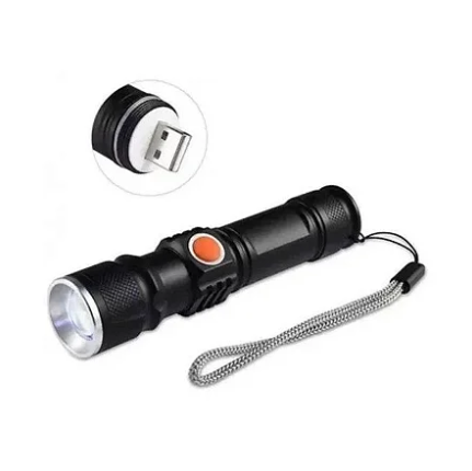 Mini Lanterna Led USB Luz Branca