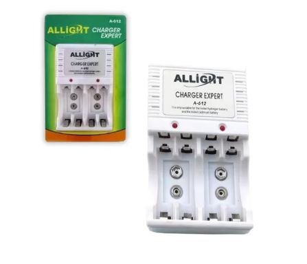 Carregador de Pilhas AAA/AA e Bateria 9v