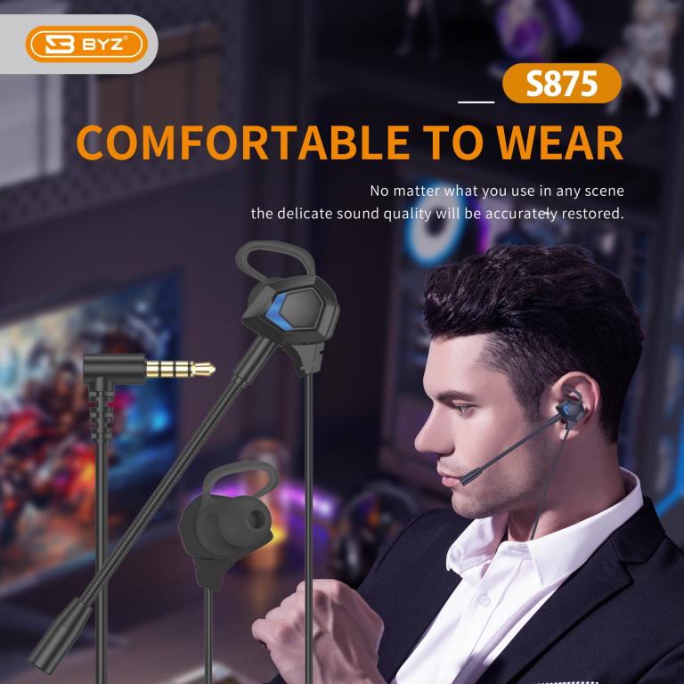 Fone Gamer Celular C/ Fio e Microfone