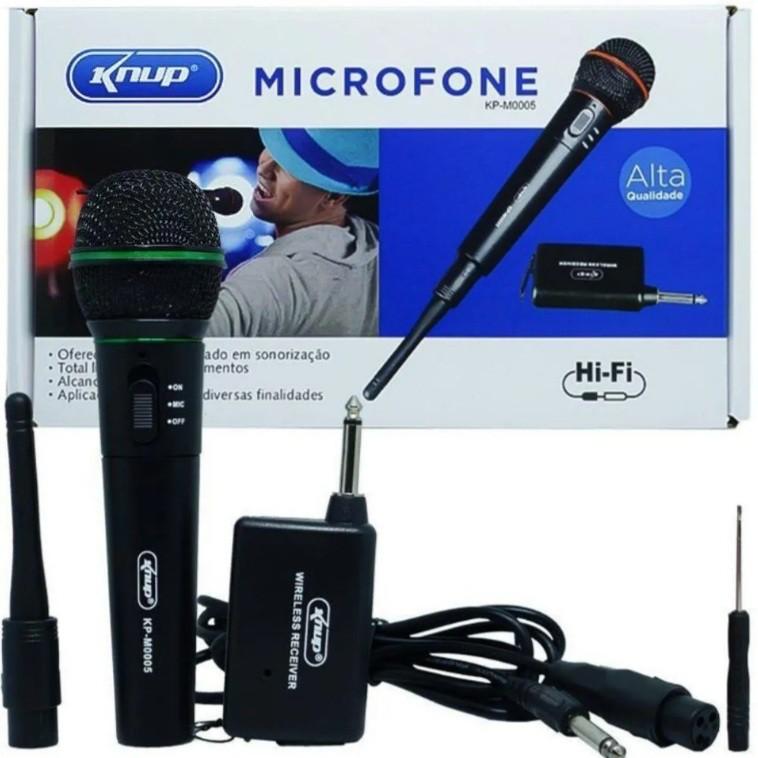 Microfone Sem Fio Até 30M
