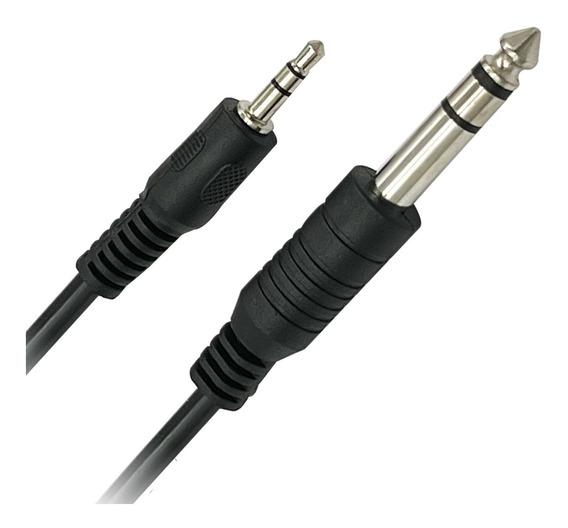 Cabo de Audio Microfone P2 3,5mm para P10