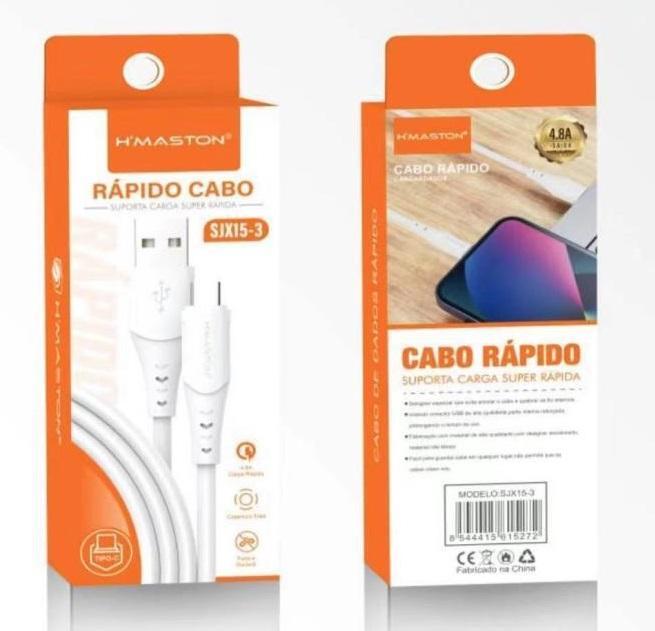 Cabo de Carregamento e Dados Iphone 1M